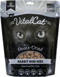 Vital Essentials Rabbit Mini Nibs Freeze-Dried Grain Free